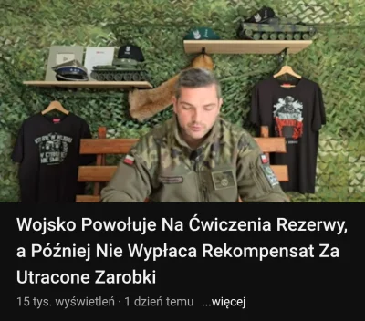 Arlekin29 - Skoro wojsko ma taki organizacyjny b----l, że nie wypłacają rekompensat z...