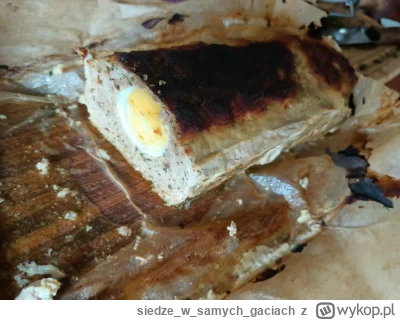 siedzewsamych_gaciach - Pieczeń rzymska z jajkiem, do tego sos koperkowy  i ziemniaki...