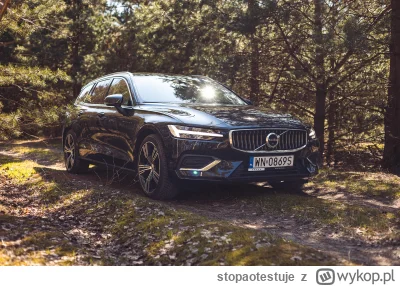 stopaotestuje - #Volvo #V60 może do lasu nie pasuje, ale żeby zabrać rodzinkę na wyci...
