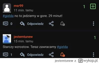jestemtunew - Zdania ekspertow sa podzielone #gielda