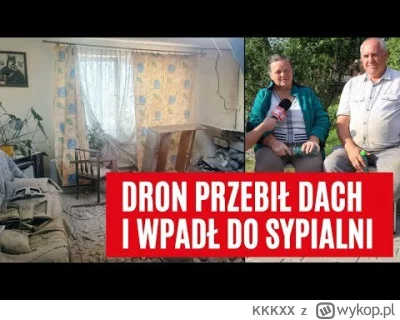 KKKXX - Też tak spokojnie byście opowiadali jakby wam ruski dron na dorobek życia spa...