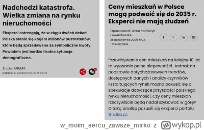wmoimsercuzawszemirko - #nieruchomosci
Eksperci od rynku nieruchomości jak zawsze w f...
