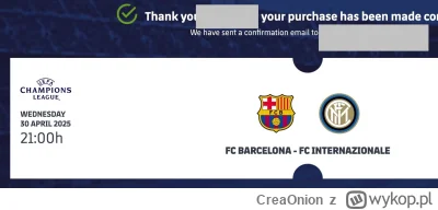 CreaOnion - #mecz

K---a, czuję że z Interem będzie męczenie buły z dogrywką w nogach...