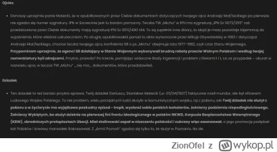 ZionOfel - > Jakis gosc gada cos o teczce a matecki go zlewa ciepłym moczem.

Czy cos...