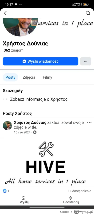 GeDox - Ale kino. Przyjechał naprawić kran, ona popuściła mu szpary i poszło dalej 😅