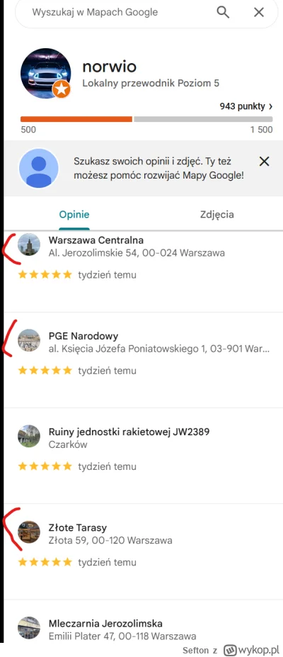 Sefton - W Google najlepsze jest to, że można sobie sprawdzić opinie wystawione przez...