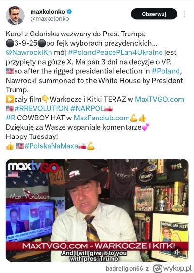 badreligion66 - #polityka Kowboj też uważa że wybory sfałszowane xD