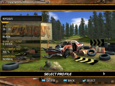 b.....u - Zapomniałem już jak bardzo wymagająca była to gra. Przejście na Flatout 2 t...