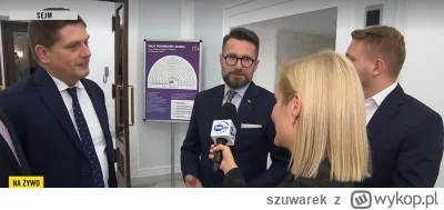 szuwarek - Wolałbym być śmieciarzem albo czyścić szamba niż dziennikarzem sejmowym, z...