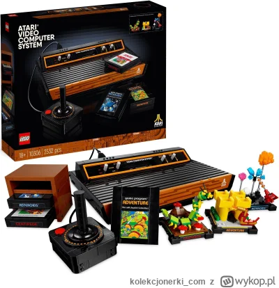 kolekcjonerki_com - Zestaw LEGO Icons 10306 Atari 2600 dostępny za 899 zł w sklepie M...