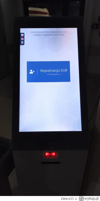 Zwierz33 - Huop od jednego szpitala skierowany do drugiego i tylko dali zastrzyk łojc...