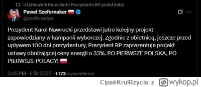 CipakKrulRzycia - #prad #energia #energetyka #polska #nawrocki
Będzie ciekawie
