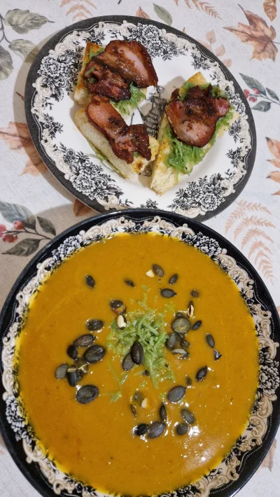 Obsydia - #gotujzwykopem Dobry wieczór :D Dzisiaj resztkowa kolacją na szybko. Krem z...