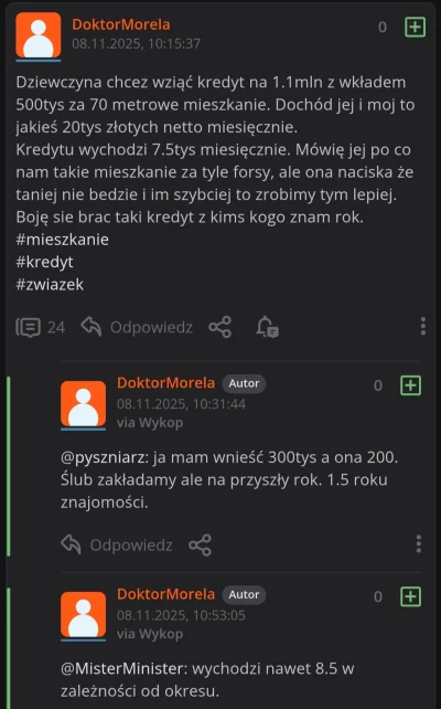 niebactrzaskowskiego - @DoktorMorela: co na to dziewczyna? nie przeszkadza jej że mas...