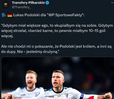 IdillaMZ - Trochę coś w tym jest i Podolskiego trudno nie szanować za dawanie z siebi...