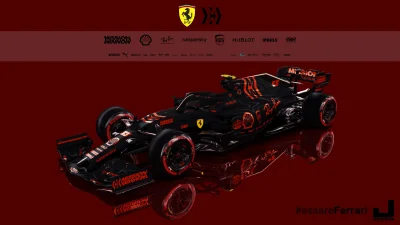 JacoobCK - #f1 wyciekło malowanie Ferrari na 2025 rok