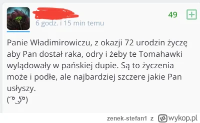 zenek-stefan1 - Gdyby nie ukraińcy z tagu nawet nie wiedziałbym że Putin ma dzisiaj u...