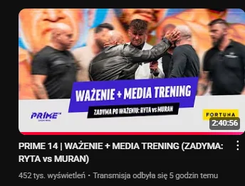 raszko754 - Ta gala PRIME będzie najbardziej dochodowym wydarzeniem, media trening i ...