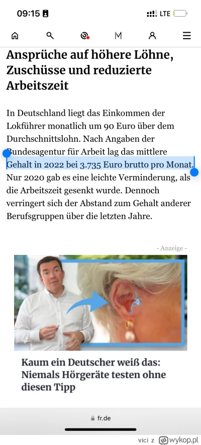 vici - @Monochromatycznymizantrop: @Krejzol3246: średnie zarobki to około 3700 euro b...