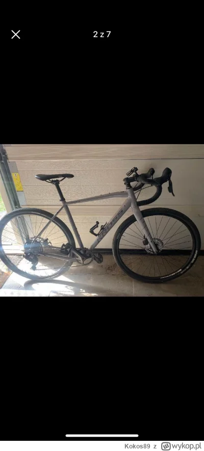Kokos89 - Mirki z #rower opłaca się brać lekko używany za 2100 gravel Kross ESKER 1.0...