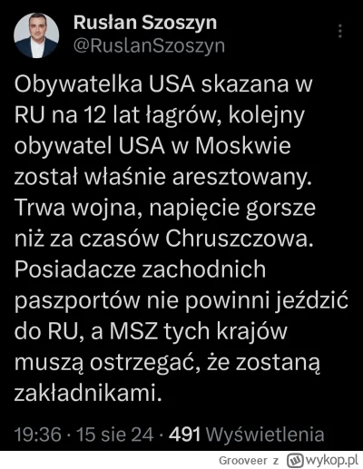 Grooveer - #ukraina #wojna #rosja #usa #polityka