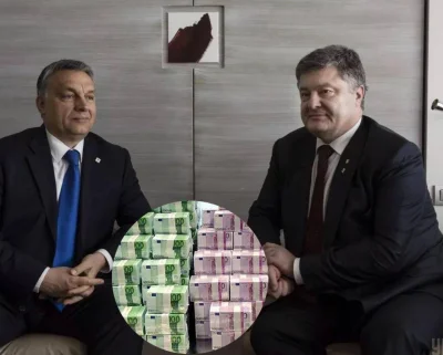 gerwazy-oko - Poroszenko zacieśnił współpracę z prorosyjskim rządem Orbána: w ciągu z...