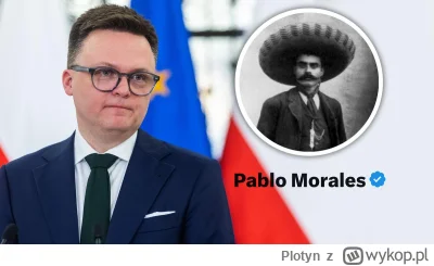 Plotyn - Fejk konto Pablo Morales na twitterze, dostał od PO w sumie 300 tysięcy złot...