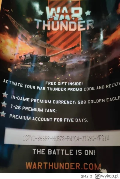 gr42 - #warthunder  nie wiem czy to sie komus przyda ale przed wyrzuceniem do smietni...