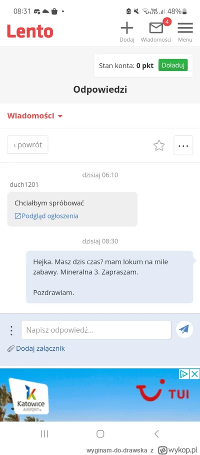 wyginam-do-drawska - tajger. dzisiaj będziesz robił loda i nawet nie dostaniesz za to...