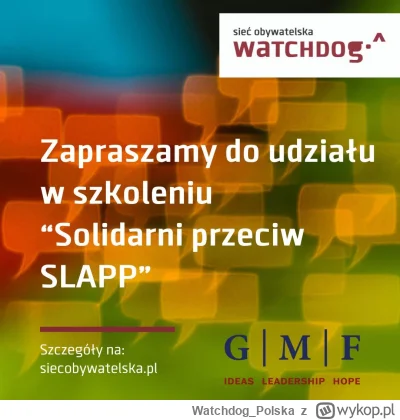 WatchdogPolska - SLAPP, czyli strategiczne działania przeciw partycypacji publicznej ...
