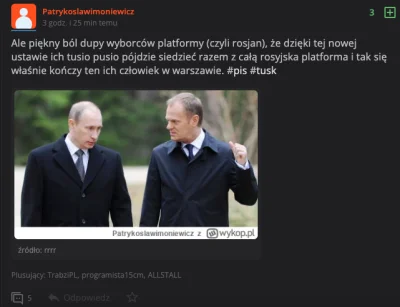 CrazyZdzich - Pytanie do ludzi, ktorzy uważają, że duże poparcie pisu wynika z nieudo...