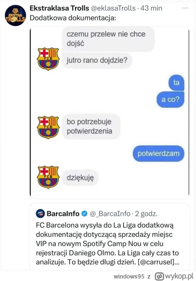 windows95 - #heheszki #mecz #fcbarcelona