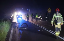 Rowerzysta zginął w wypadku w Wapowcach k. Przemyśla. Kierowca uciekł