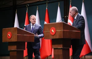 Tusk spotkał się z Erdoganem. Deklaracje w obliczu konfliktu