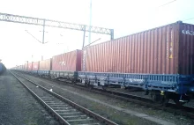 PKP Cargo uruchamia pociąg z towarami na eksport do Azji. Nowy Jedwa Szlak.