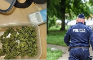 Policjanci zostali wezwani do awantury. Na miejscu znaleźli narkotyki