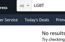 Amazon filtruje i usuwa wszystkie rzeczy związane z LGBT