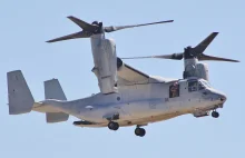 Japonia: Wojskowy samolot USA rozbił sie na Pacyfiku