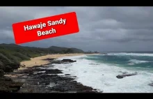 Sandy Beach Hawaii. Plaża Sany Beach Hawaje