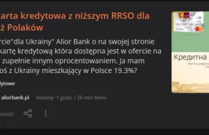 Alior bank: bezczelna manipulacja na stronie głównej.