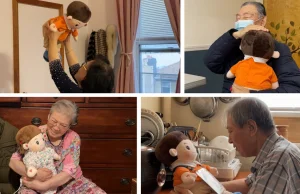 Korea Południowa: roboty-lalki z AI walczą z demencją