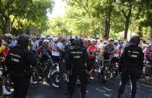 Protesty antyizraelskie podczas Vuelta a Espana!