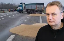 Mer Lwowa Andrij Sadowy nazwał polskich rolników protestujących na granicy z Ukr