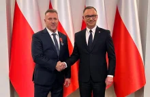 Prezydent odznaczył Orderem Odrodzenia Polski Cezarego Kuleszę