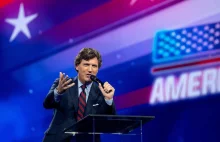 Tucker Carlson w Moskwie u Putina. Burza w sieci