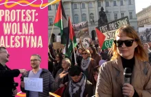 Protest "Wolna Palestyna"