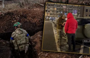 Ukraiński wojskowy rozdawał w W-wie rodakom wezwania na wojnę