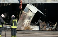Kolejny pożar hali przy Marywilskiej w Warszawie