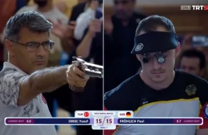 Znów to zrobił. Turecki strzelec znów strzelał bez profesjonalnego sprzętu