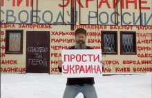 Protesty w całej Rosji. "Wybacz Ukraino"
